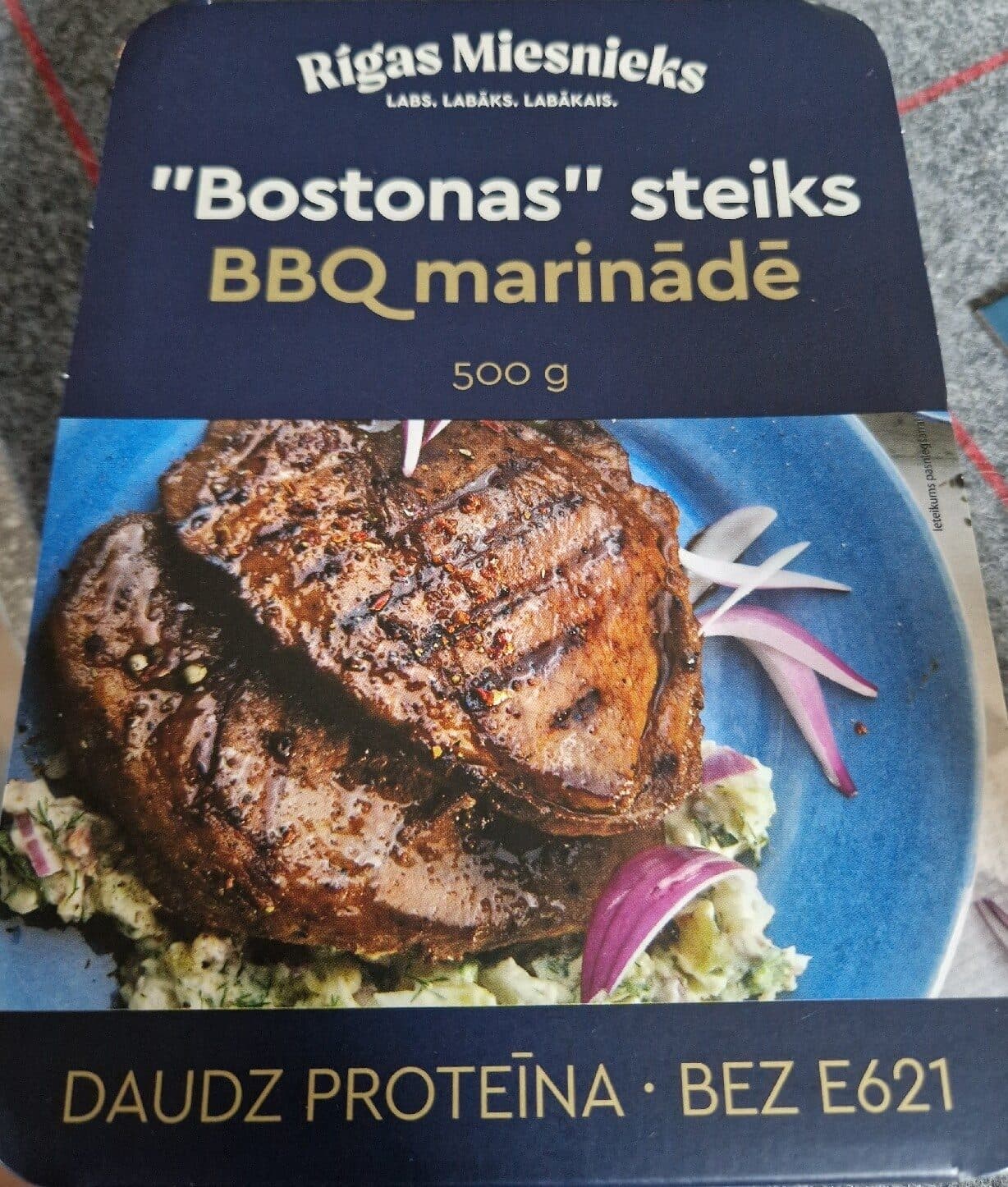 Rigas Miesnieks Bostonas steiks packshot
