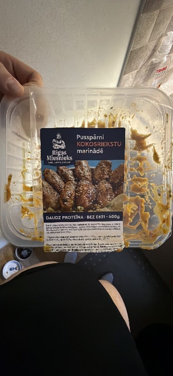 Rīgas Miesnieks Pusspārni kokosriekstu marinādē packshot