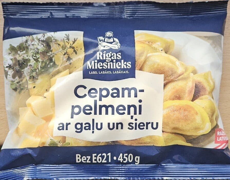 Rīgas Miesnieks Cepampelmeņi Ar Gaļu Un Sieru packshot