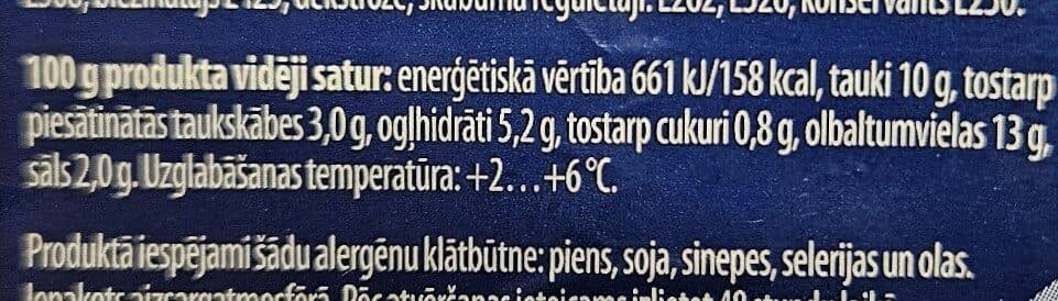 Rīgas Miesnieks cīsiņi cāļa packshot