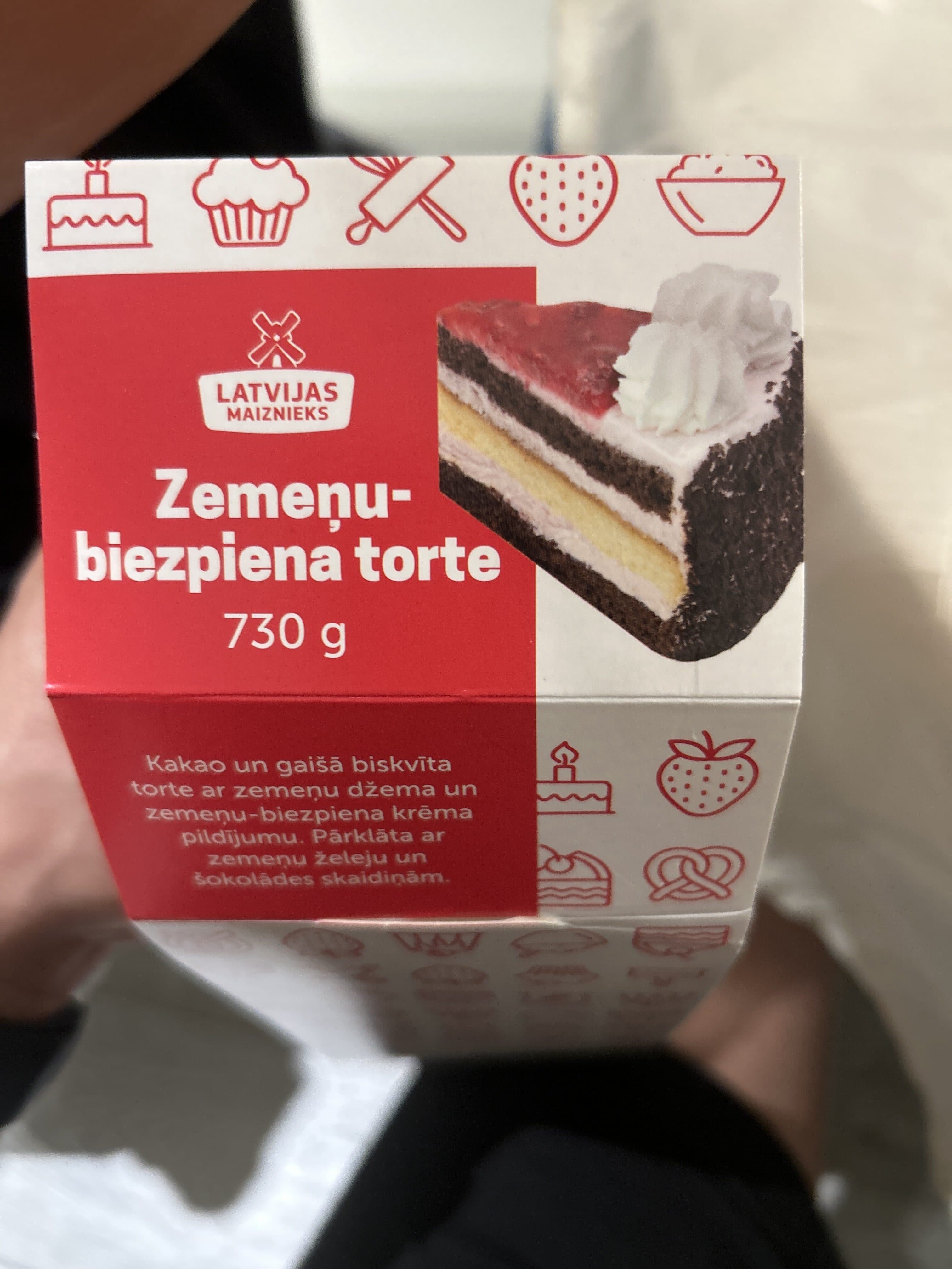 Latvijas Maiznieks Cake packshot