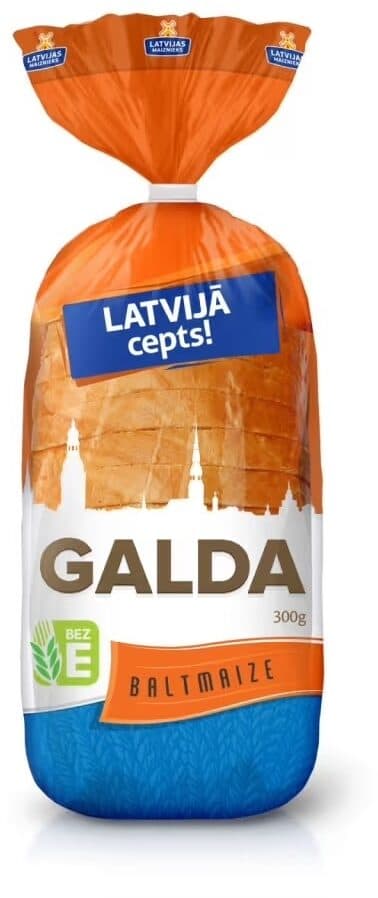 Latvijas Maiznieks Белый Хлеб packshot