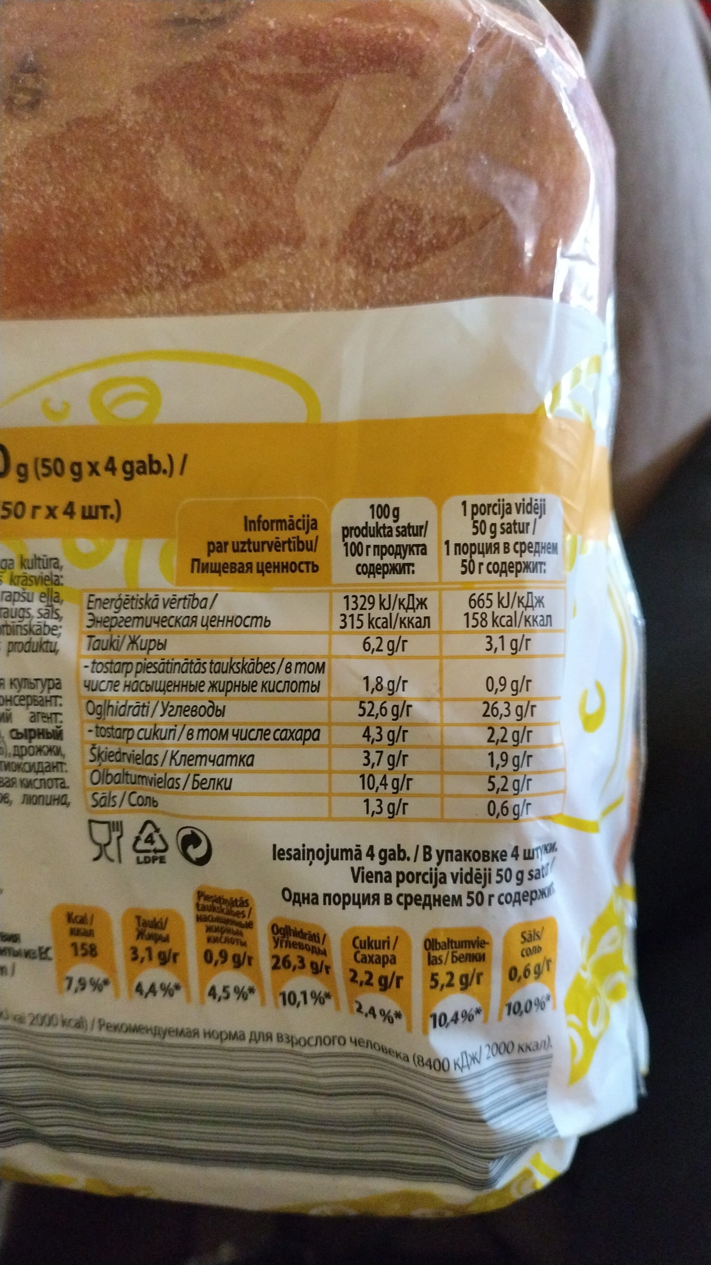 Latvijas Maiznieks Maizins Siera packshot