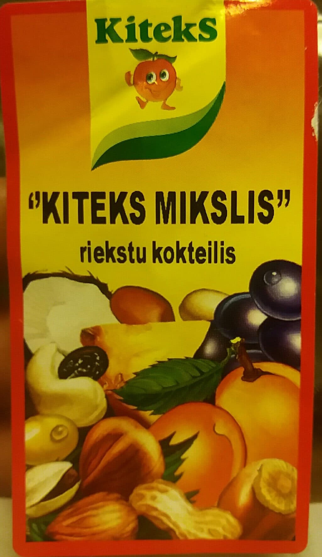 KitekS Kokteilis no žāvētiem augļiem un riekstiem Kiteks mikslis packshot