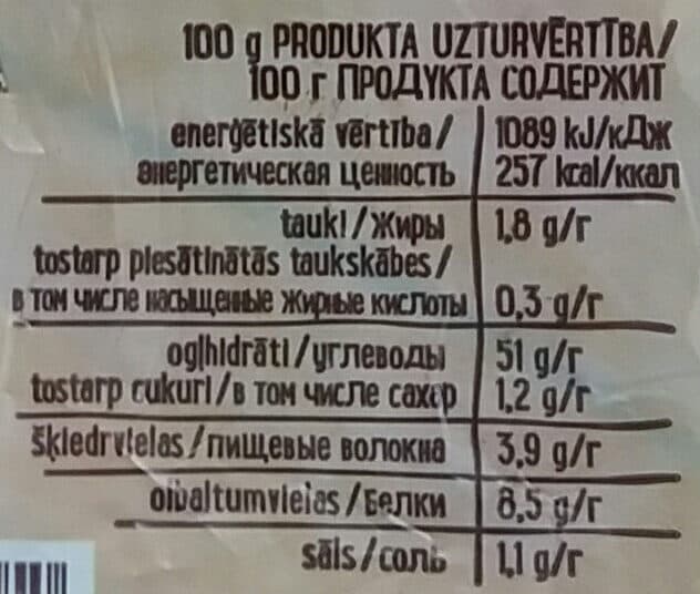 Druva Klona baltmaize packshot