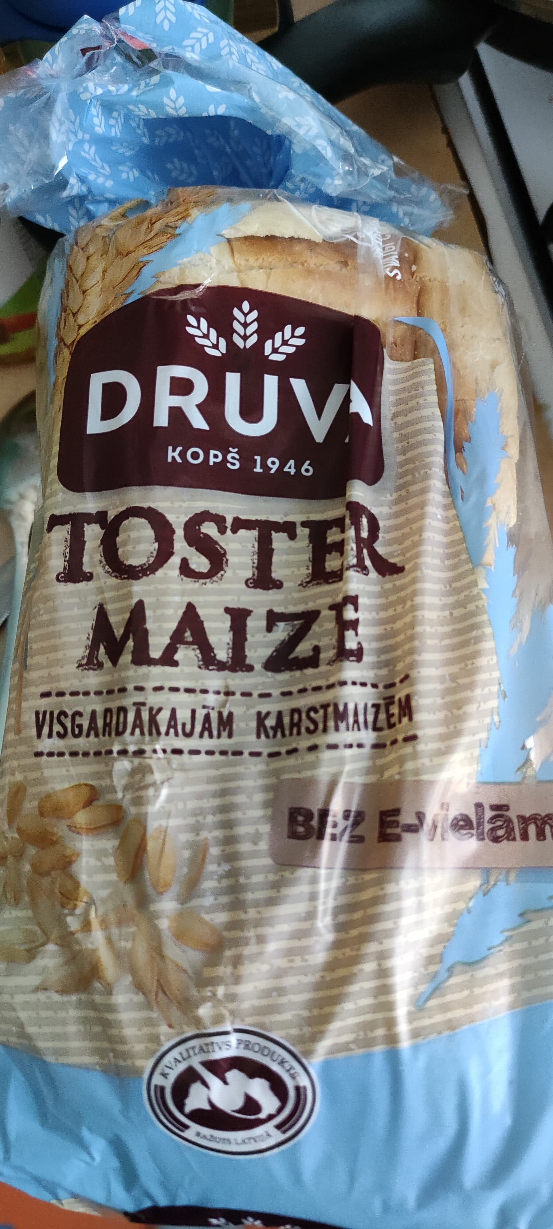 Druva Druva toast bread packshot