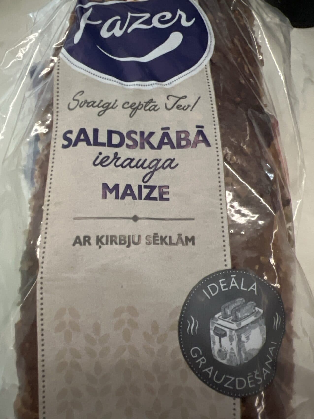Fazer Saldskābā Ierauga Maize packshot
