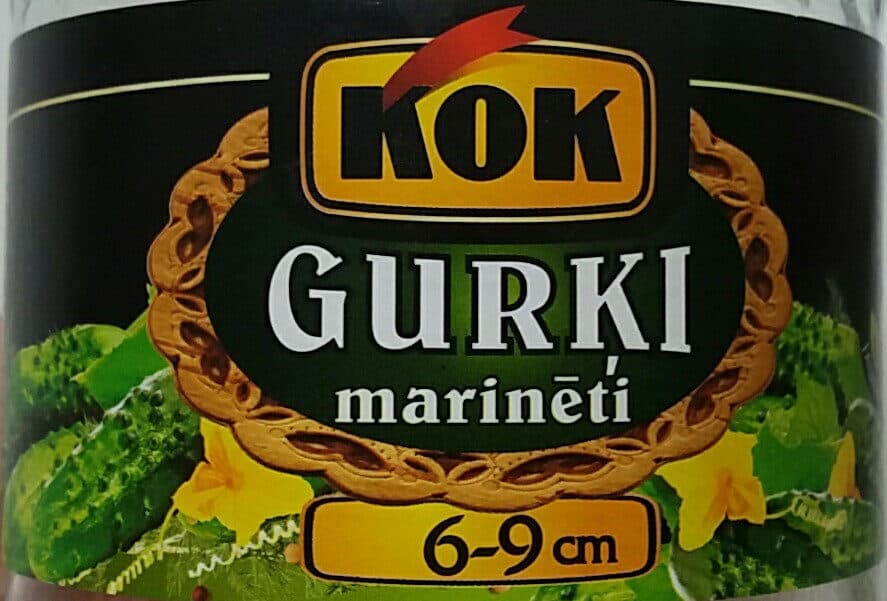 KOK Marinēti gurķi, 6-9 cm packshot