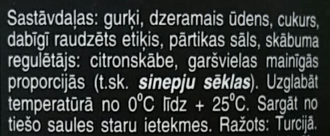 KOK Marinēti gurķi, 6-9 cm packshot