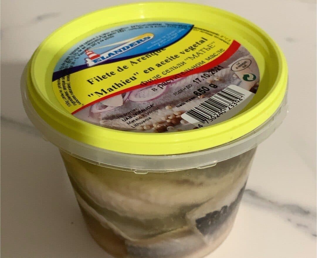 Elanders Filete de Arenque packshot