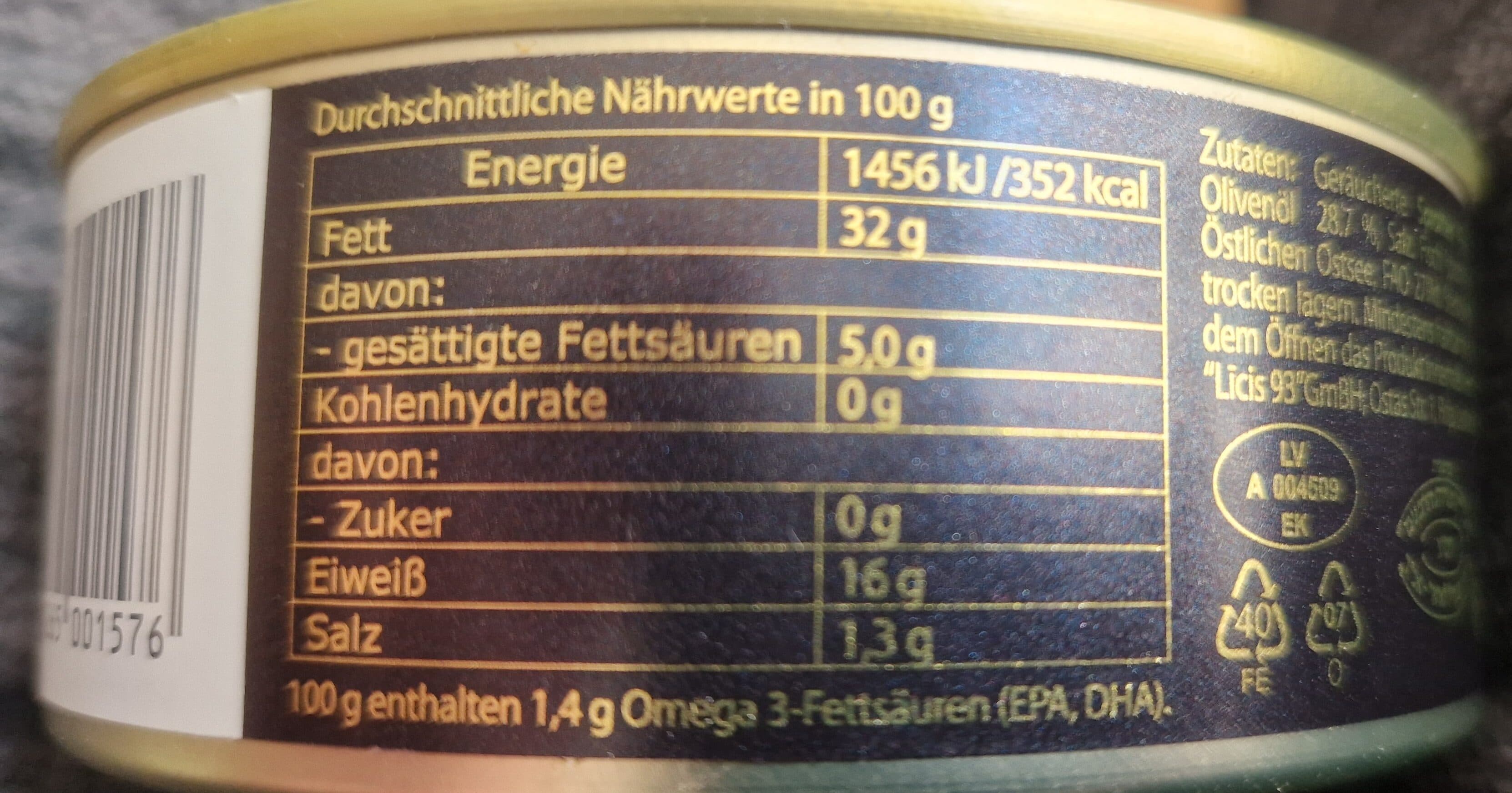 Rigagold Sprotten packshot