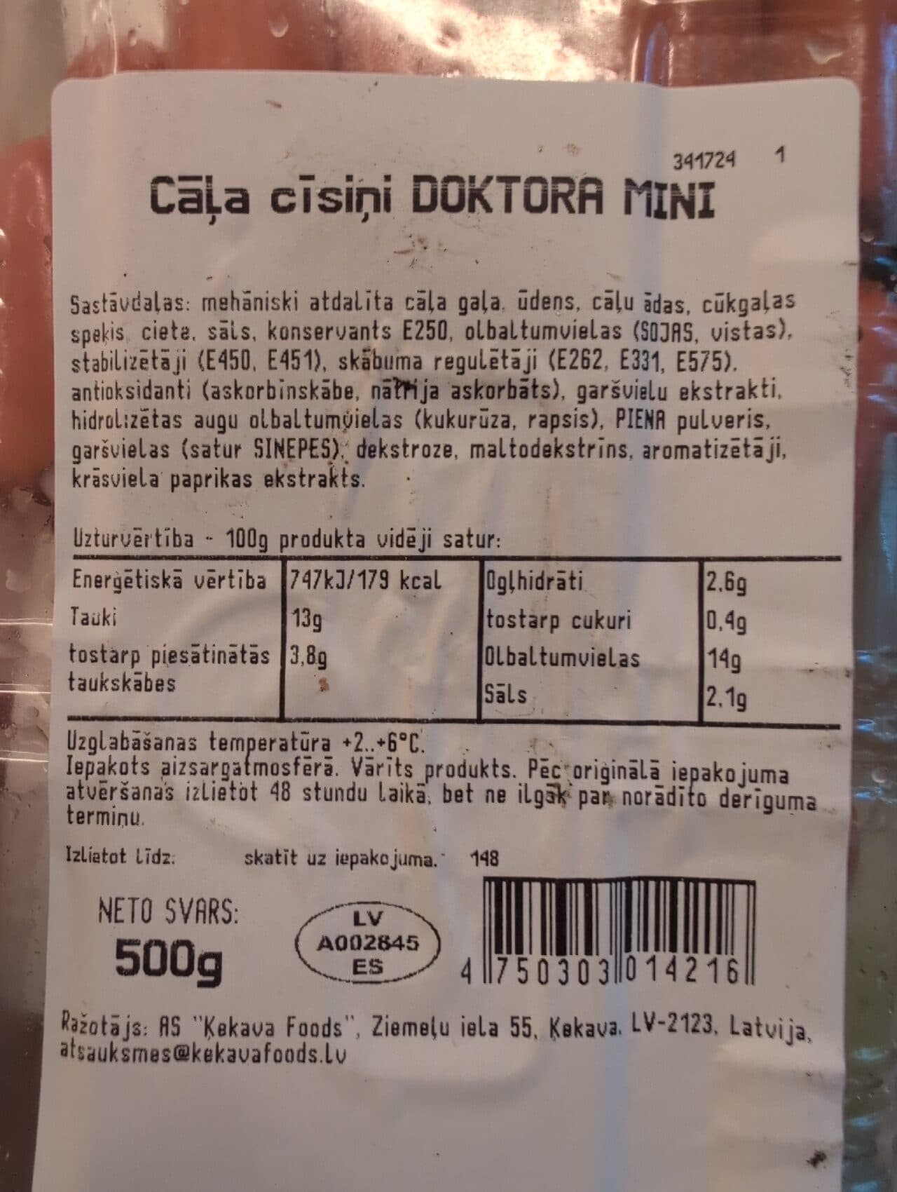 Ķekava Cāļa Cisiņi Doktora Mini packshot