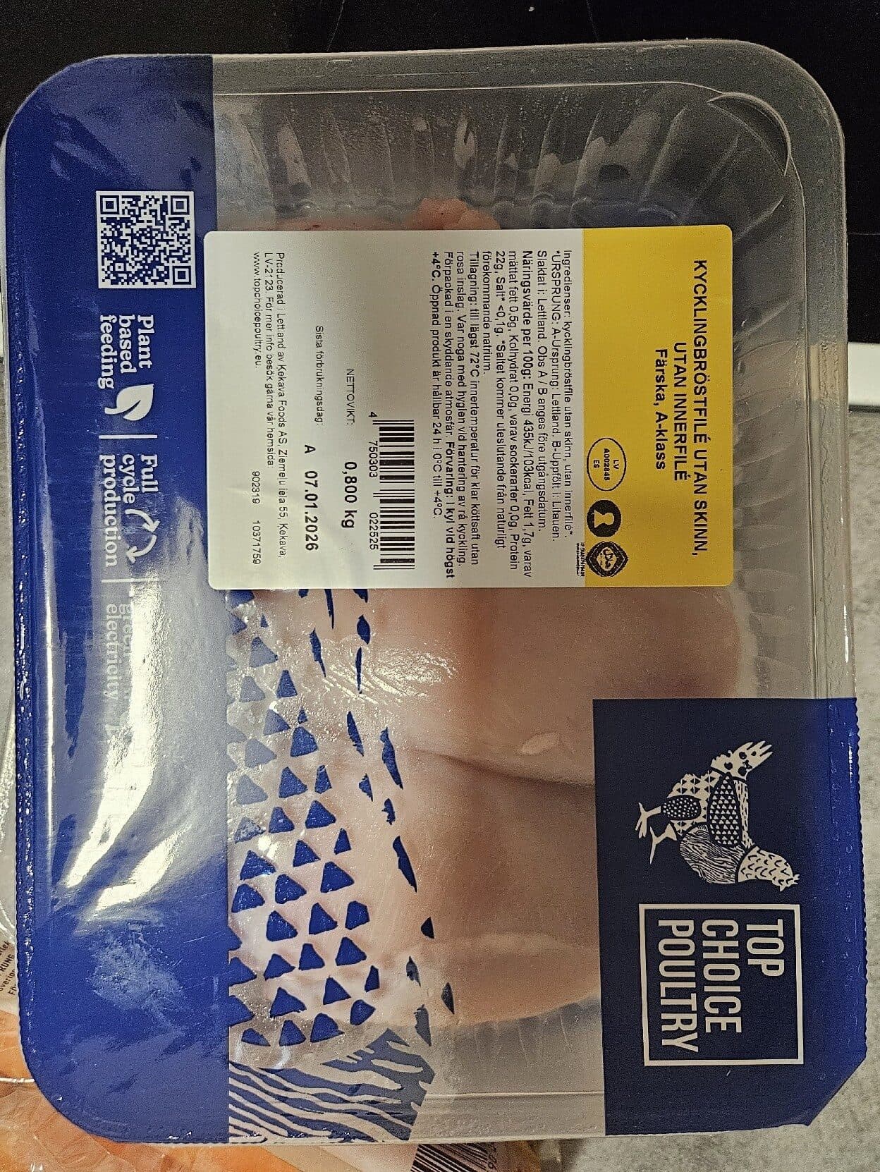 Kyckmingbröstfilé Top Choice Poultry Kyckmingbröstfilé packshot