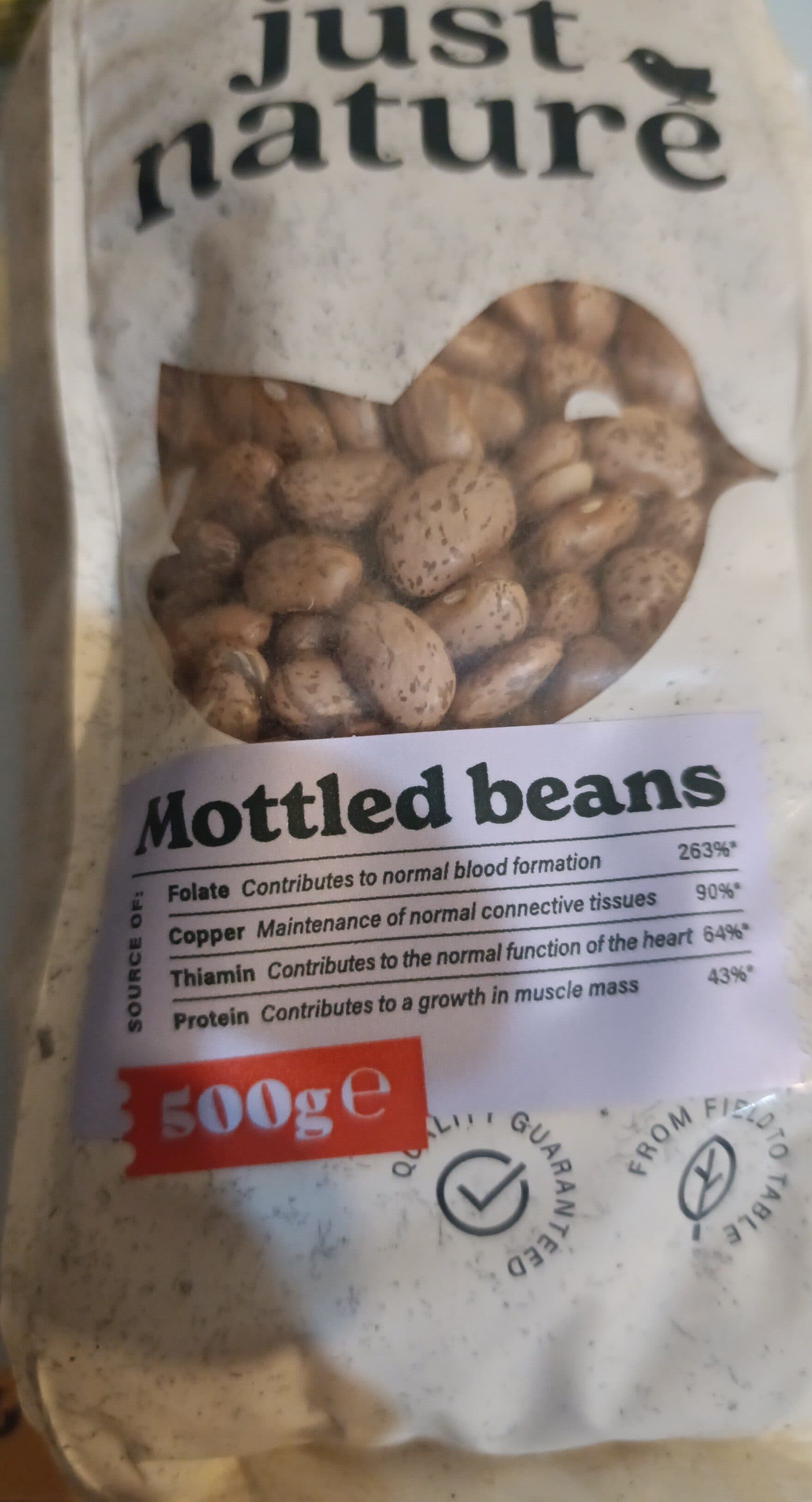 Just Nature Kirjud oad packshot