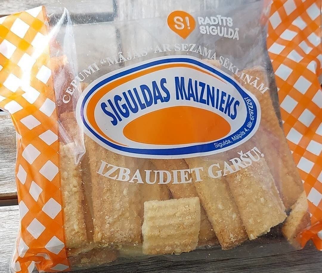 Siguldas Maiznieks Cookies With Sezam packshot
