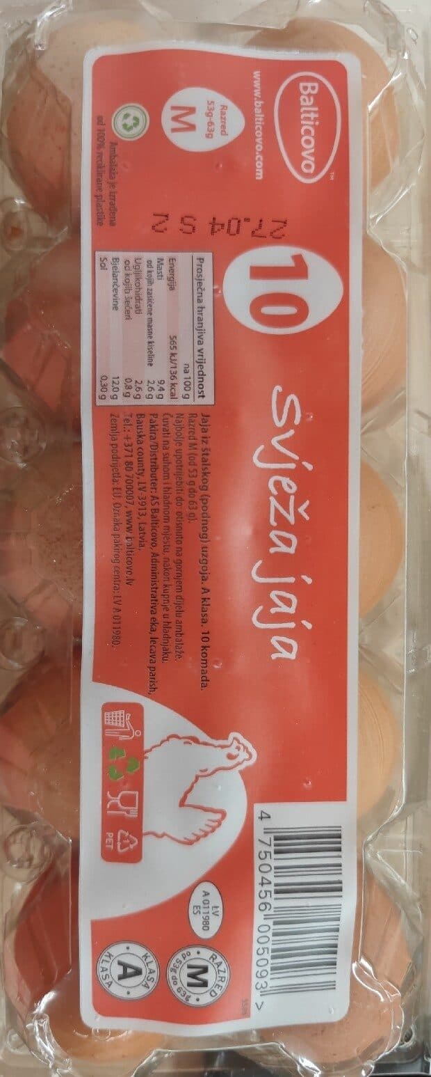 Balticovo Svježa Jaja packshot