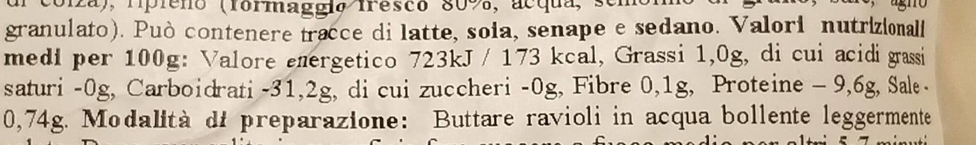 Open Food Facts Ravioli ripieni packshot