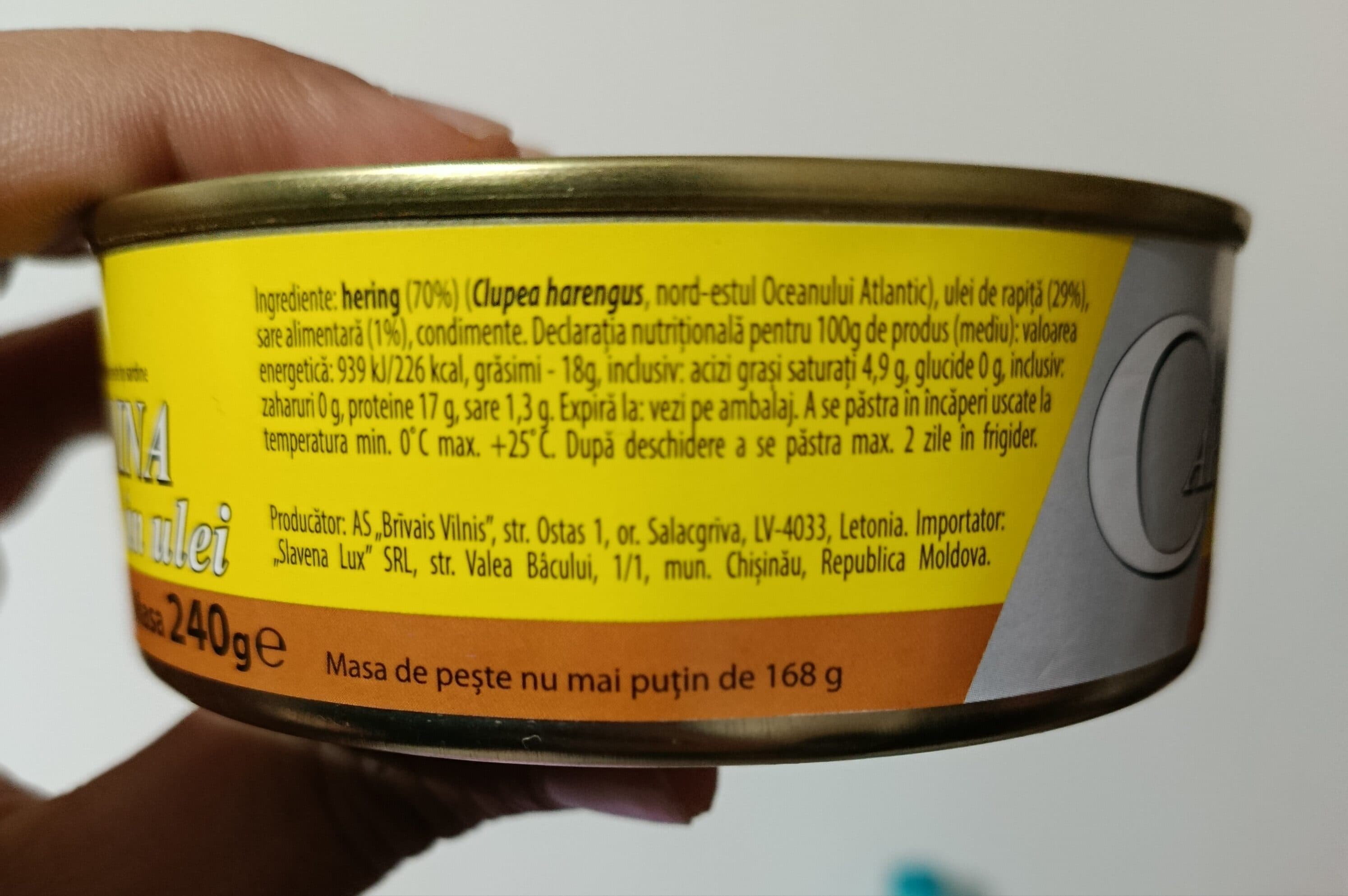 Open Food Facts Sardines in oil packshot