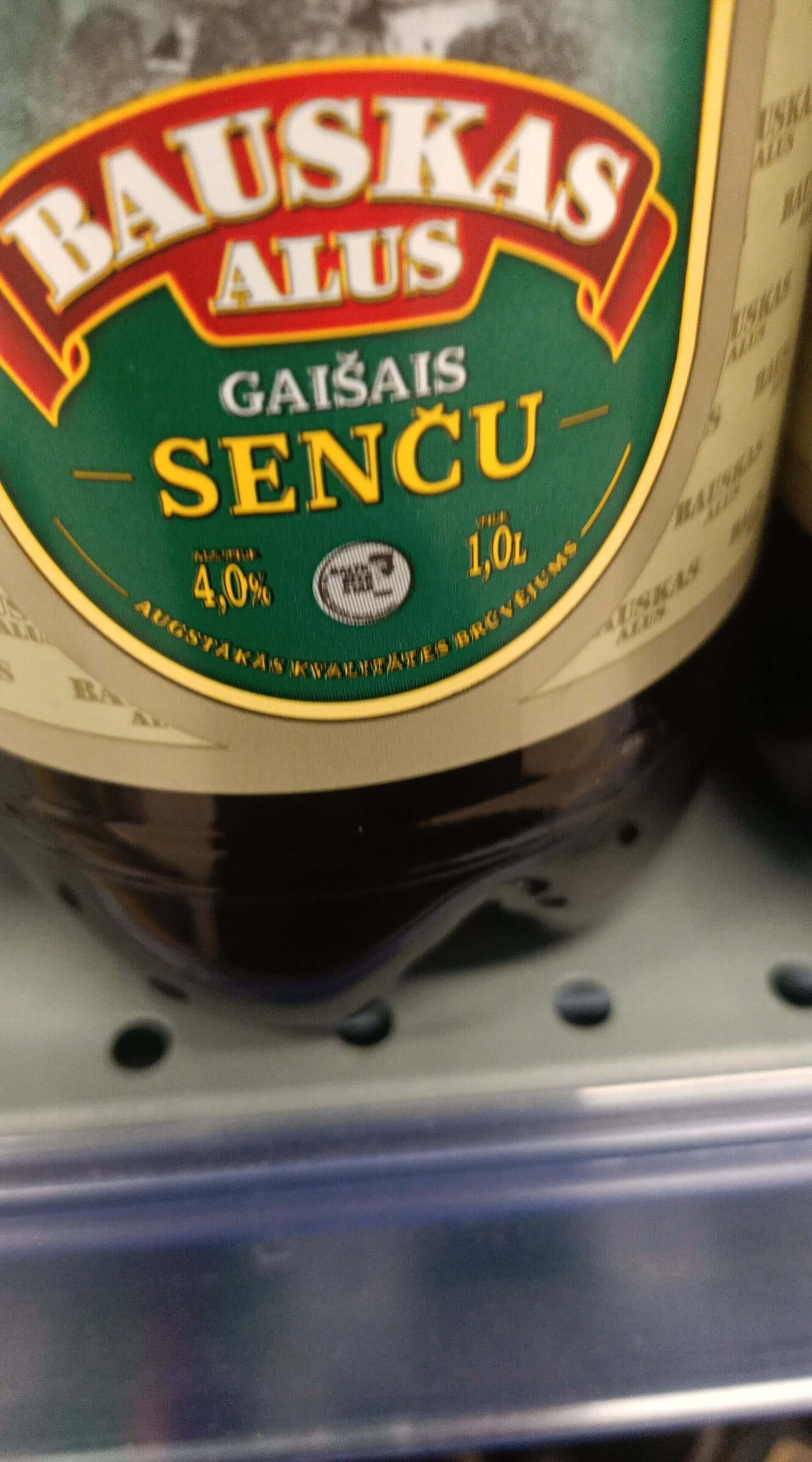 Bauskas alus Gaišais senču packshot