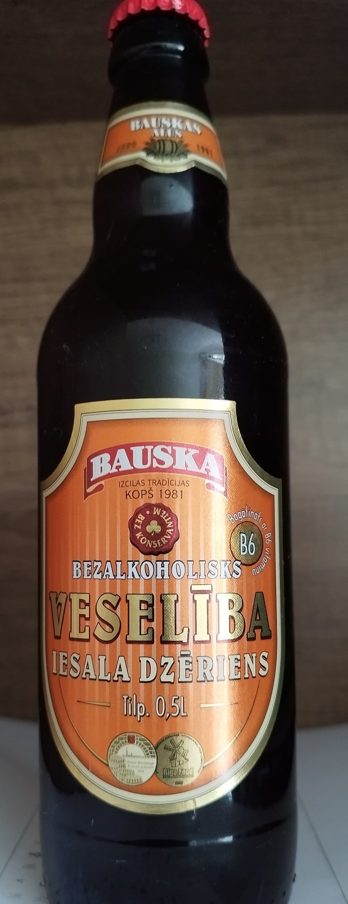 Bauskas alus VESELĪBA iesala dzēriens packshot