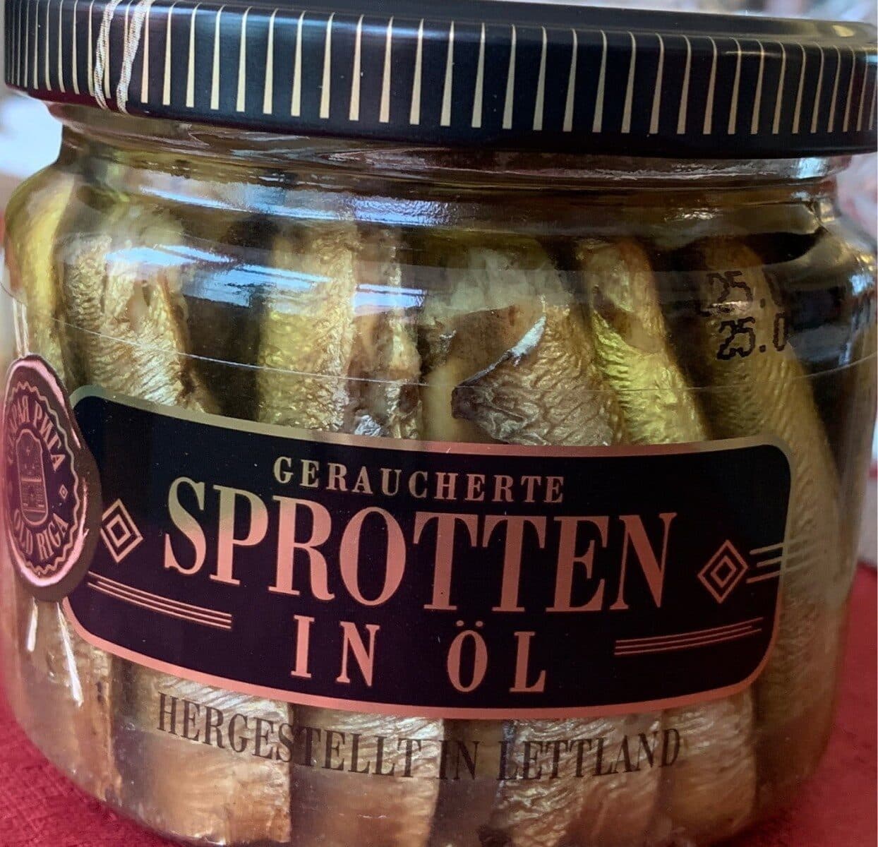 Sprats fumés à l'huile packshot