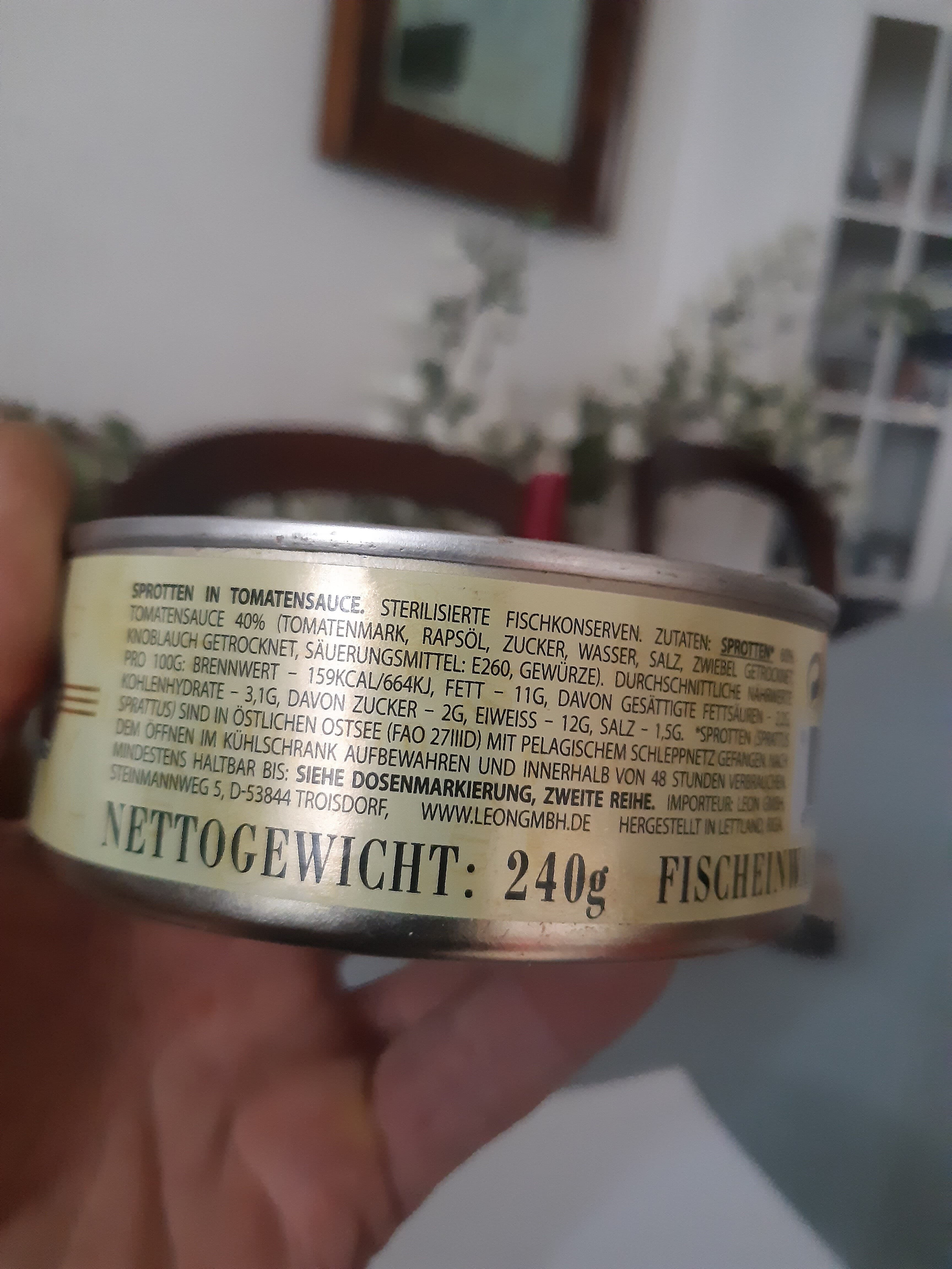 Old Riga Sprotten in tomatensauce packshot