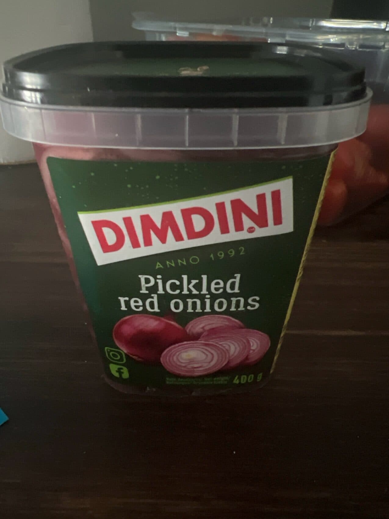 Simsoni Pickled Red Onion packshot