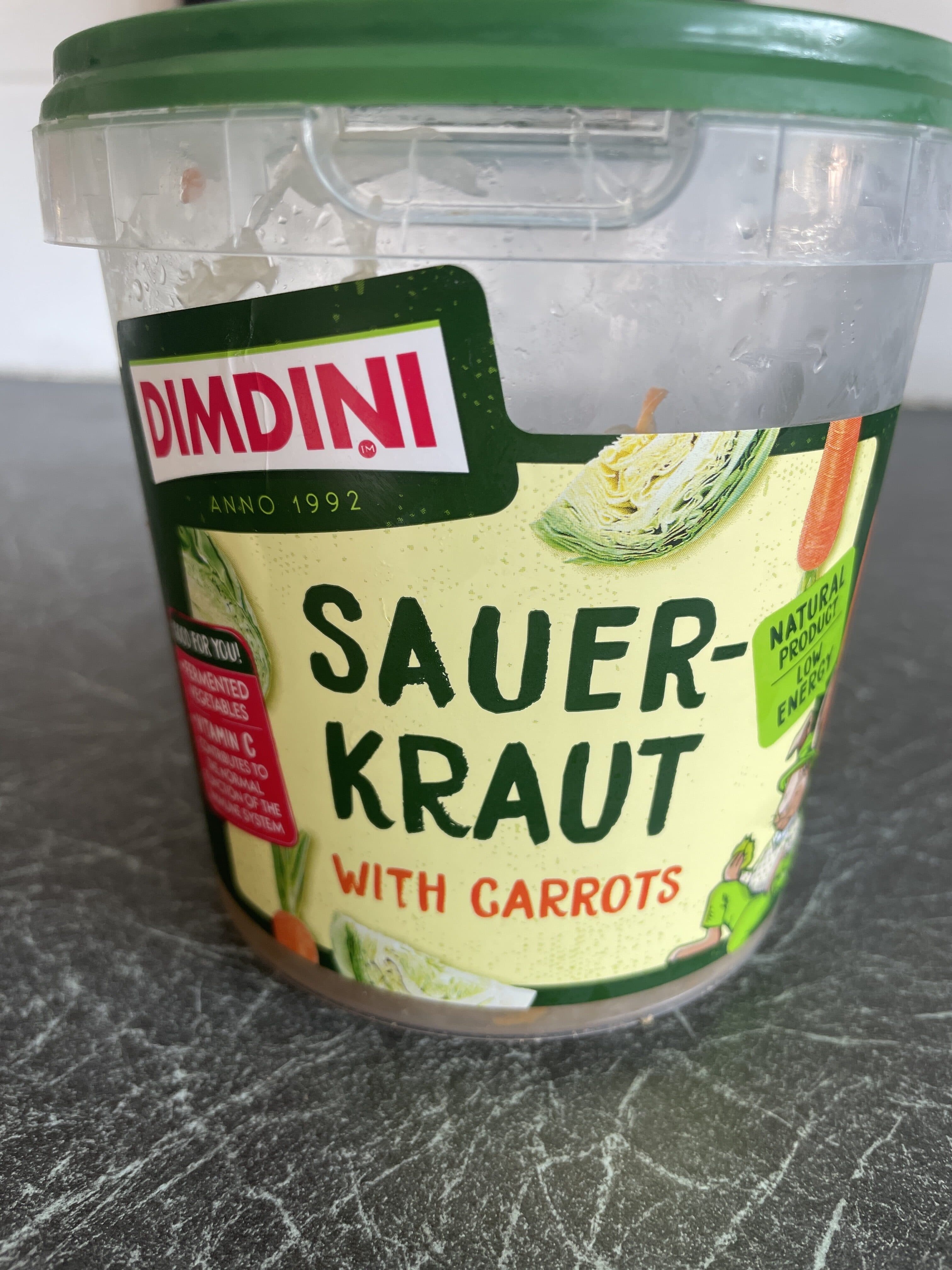 Dimdini Sauerkraut With Carrots packshot