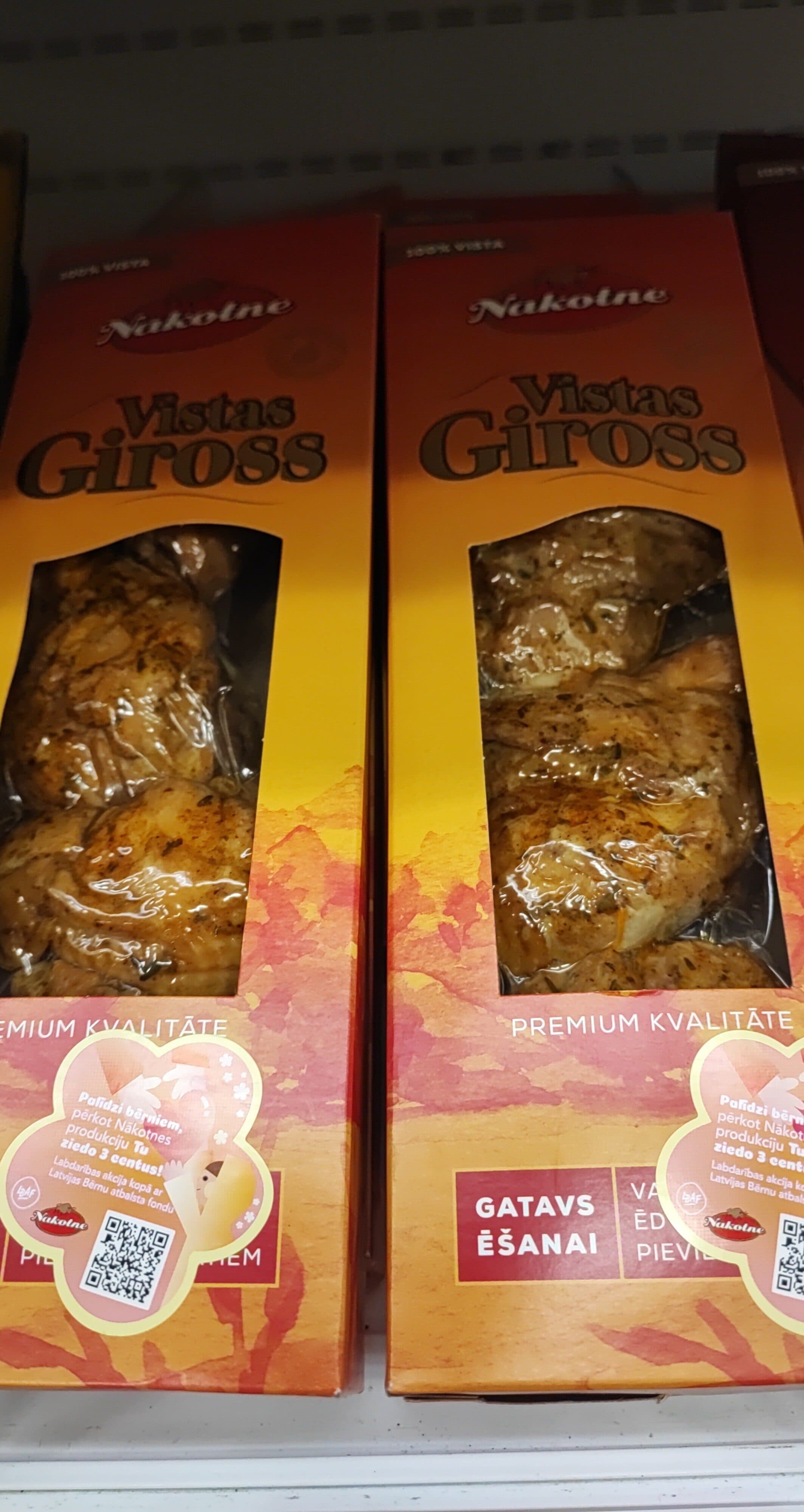 Nākotne Chicken gyros smoked packshot