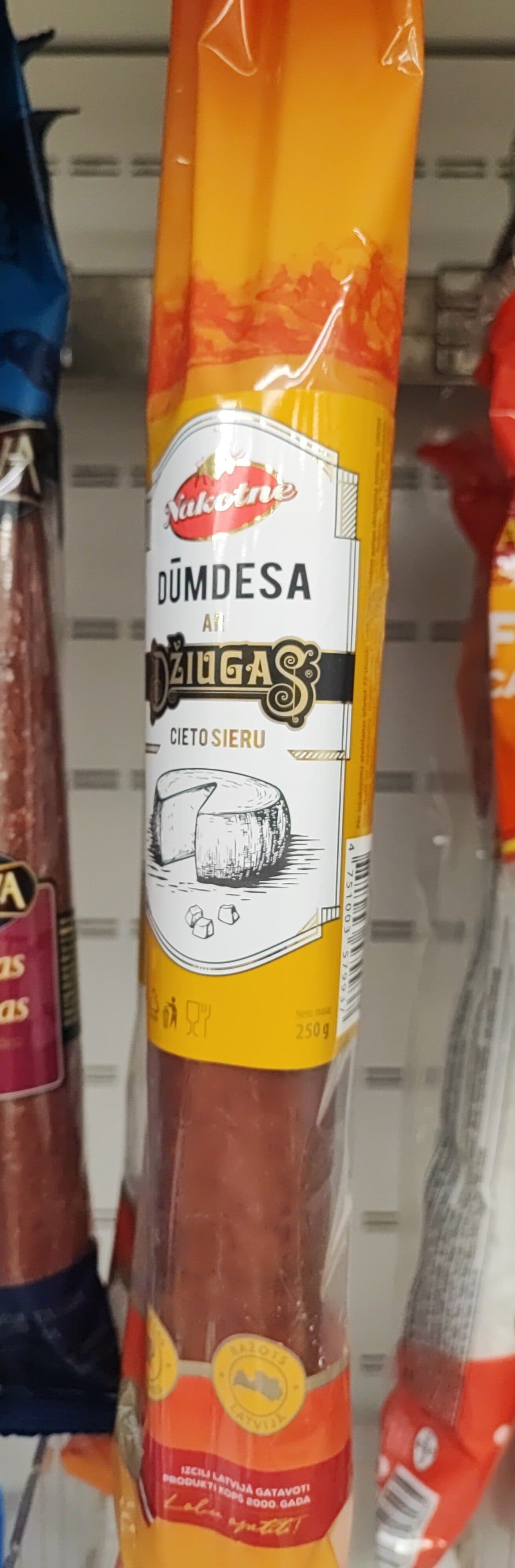 dūmdesa ar Dziugas sieru packshot