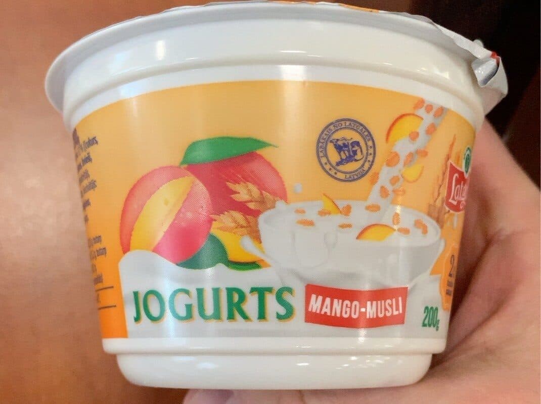 Jogurt packshot