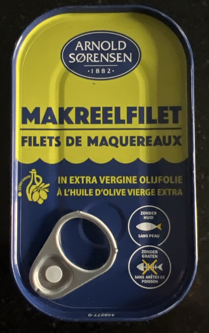 Arnold Sørensen Filets de Maquereaux packshot