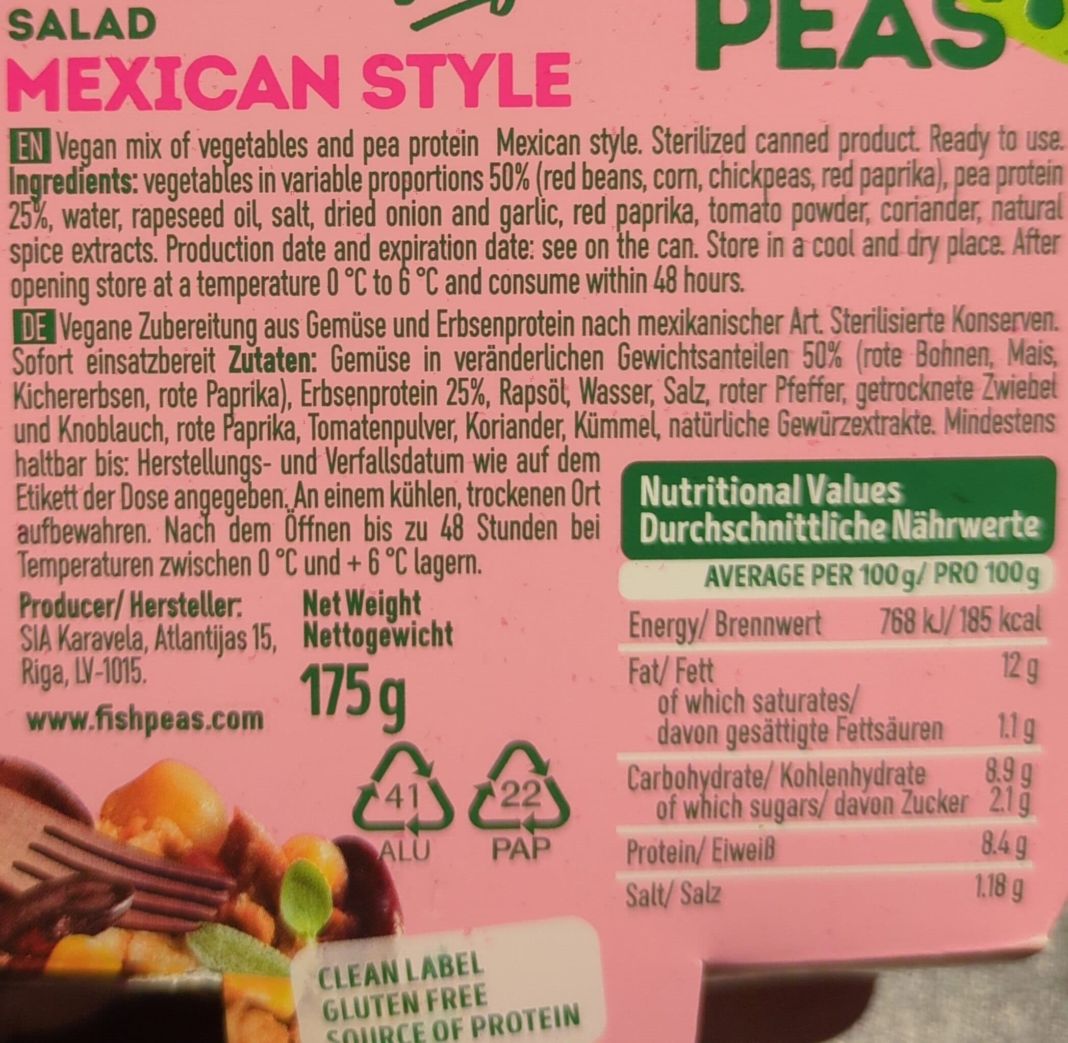 F'sh Peas 4751003924676 packshot