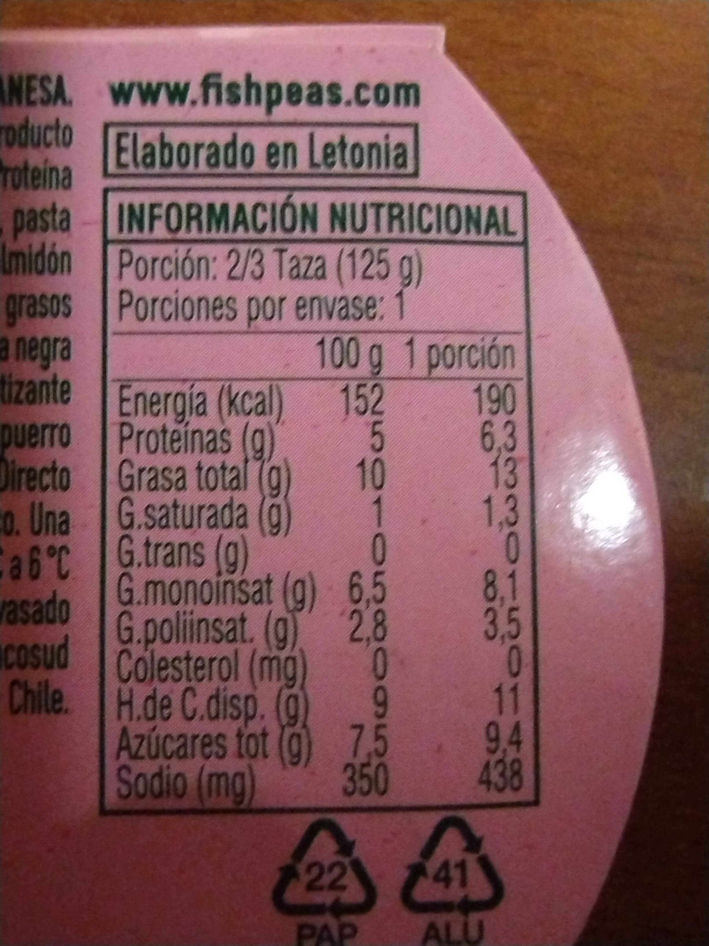 F'sh Peas Smørepålæg Dansk Stil packshot