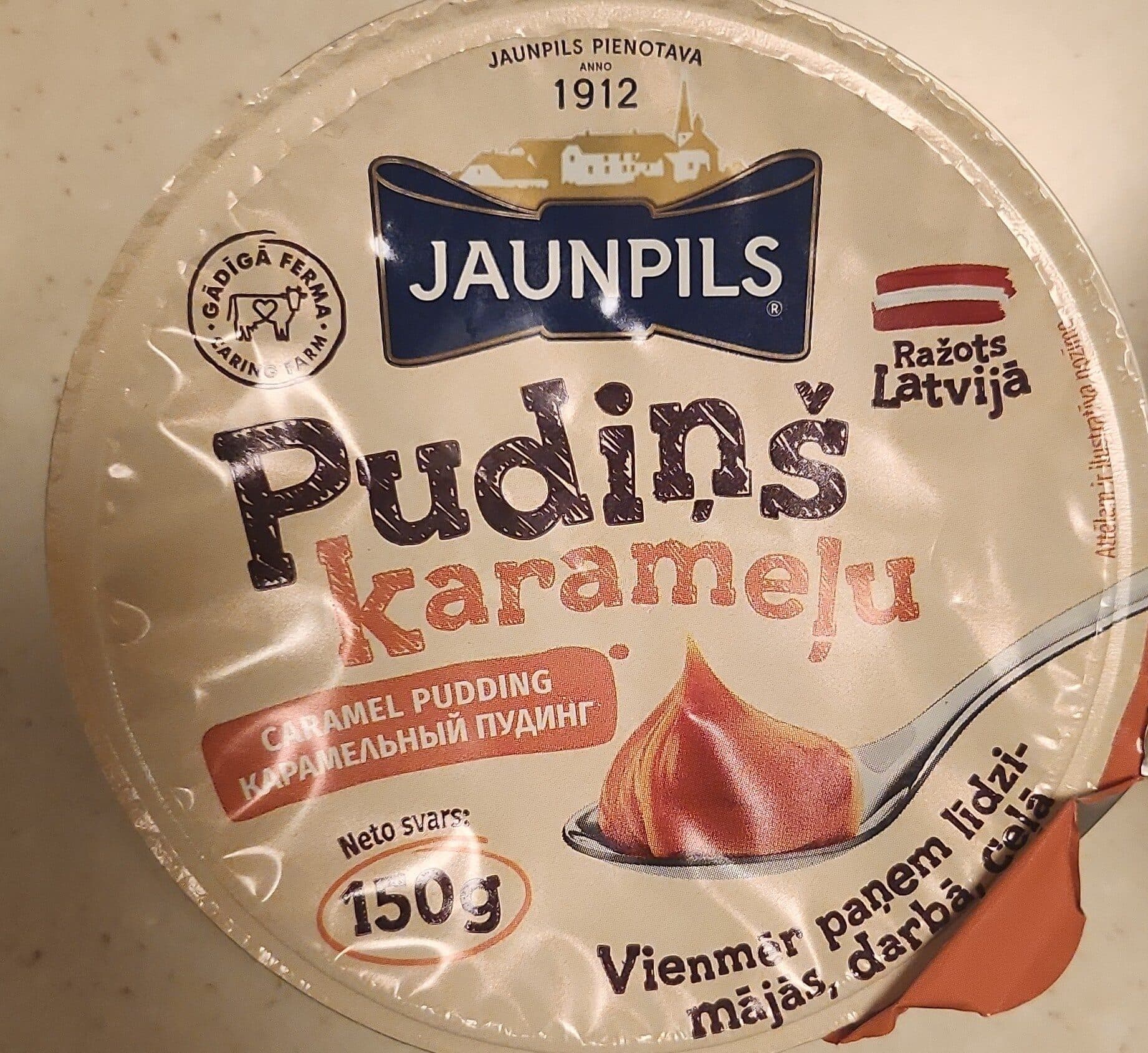 Jaunpils Jaunpils pudiņš packshot
