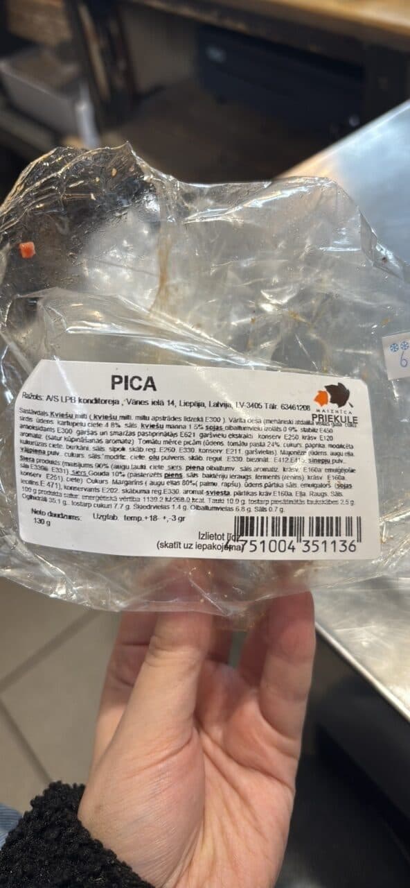 Priekules maiznīca Pica packshot