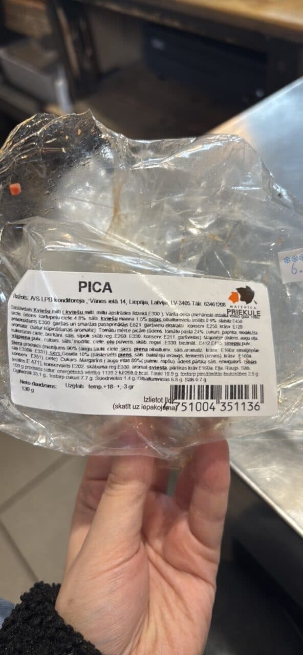 Priekules maiznīca Pica packshot