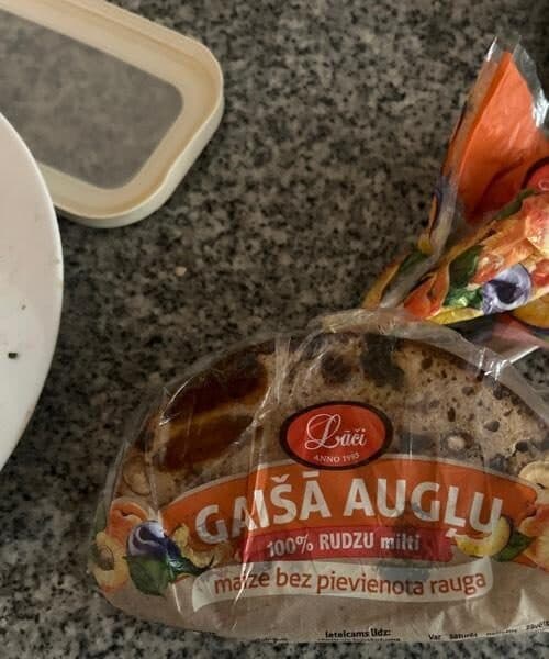 Lači Gaišā augļu maize packshot