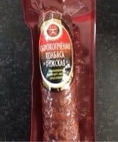 Grobkörnige Rohwurst „Riga“ packshot