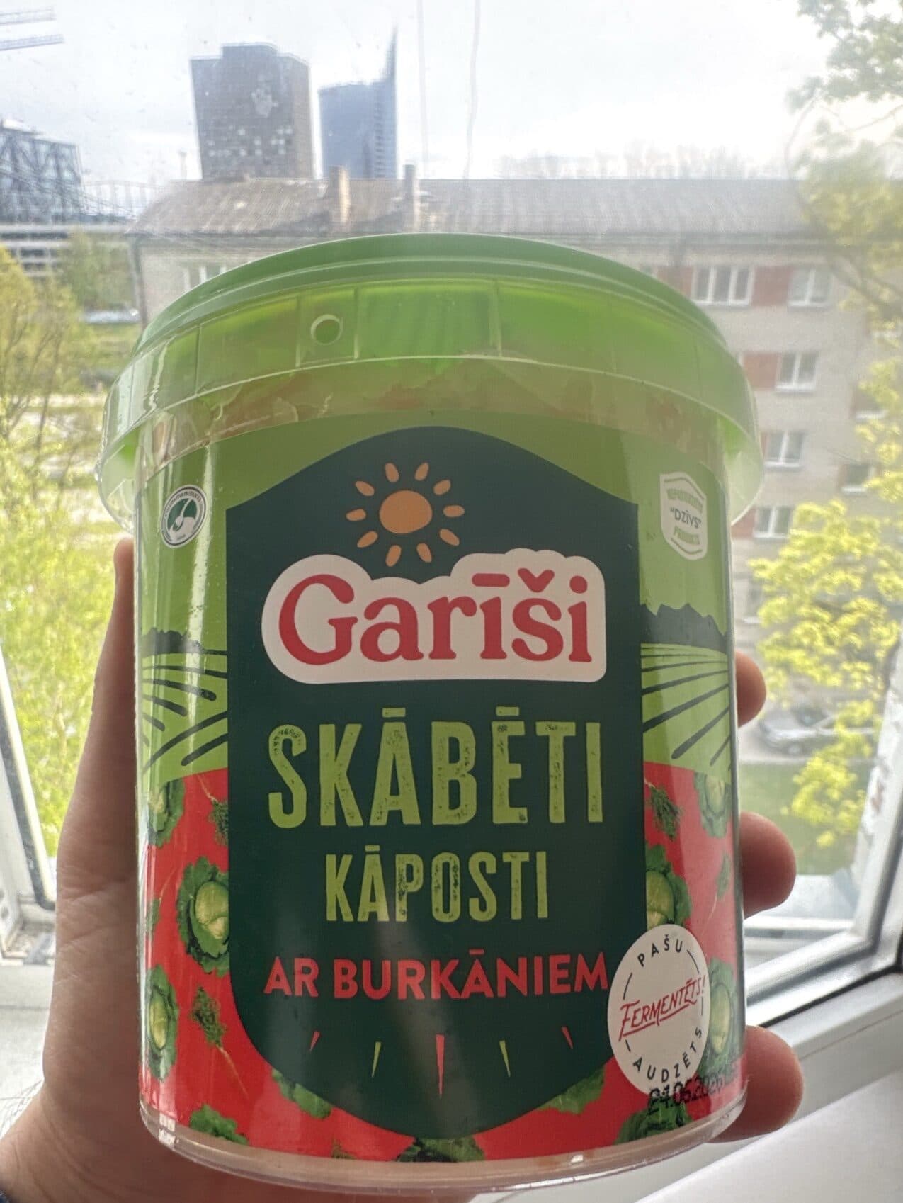 Garīši Skābēti Kāposti Ar Burkāniem packshot