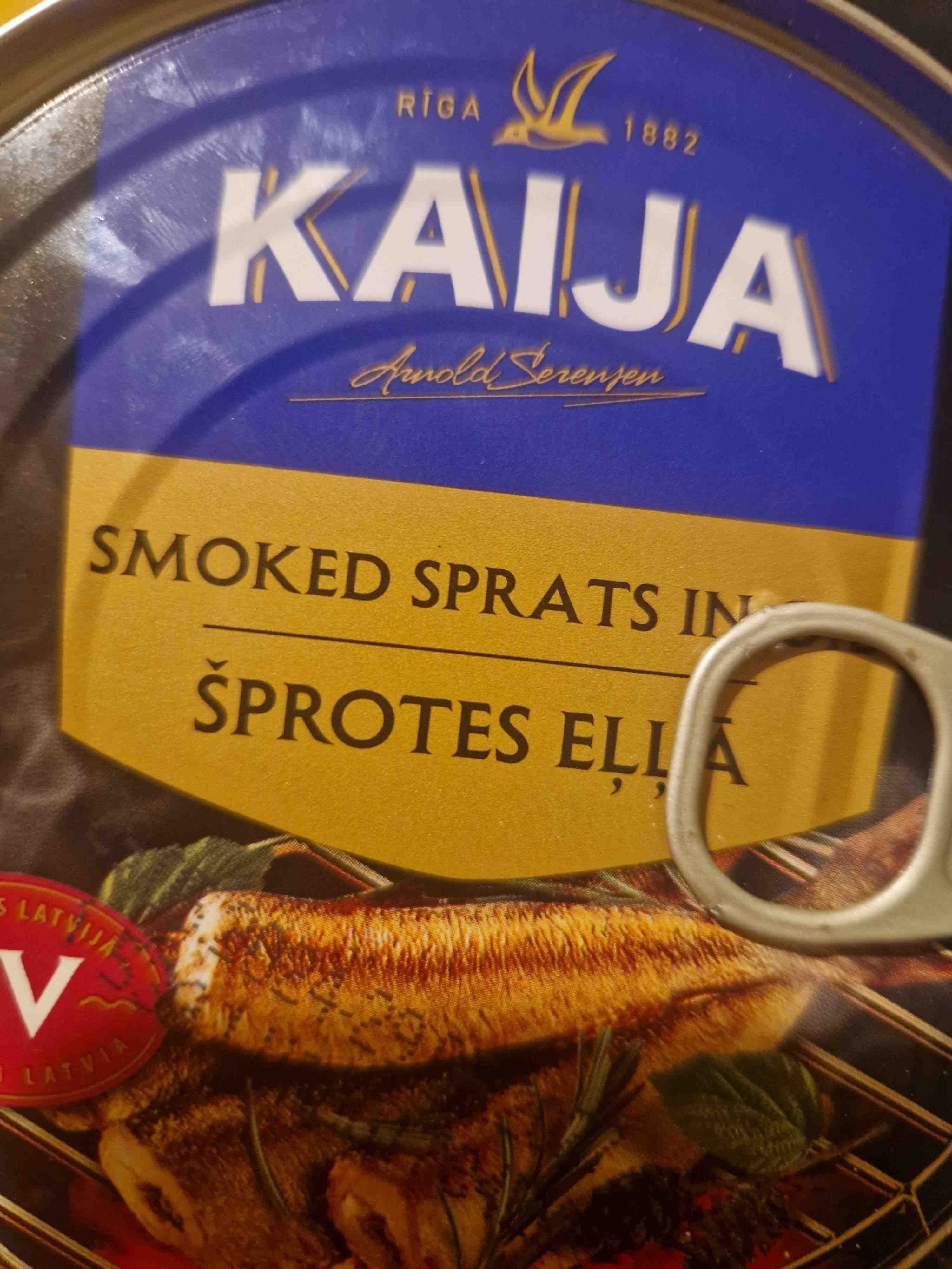 Kaija Sprats in oil packshot