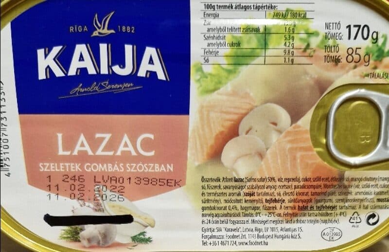Kaija Lachs in Soße packshot