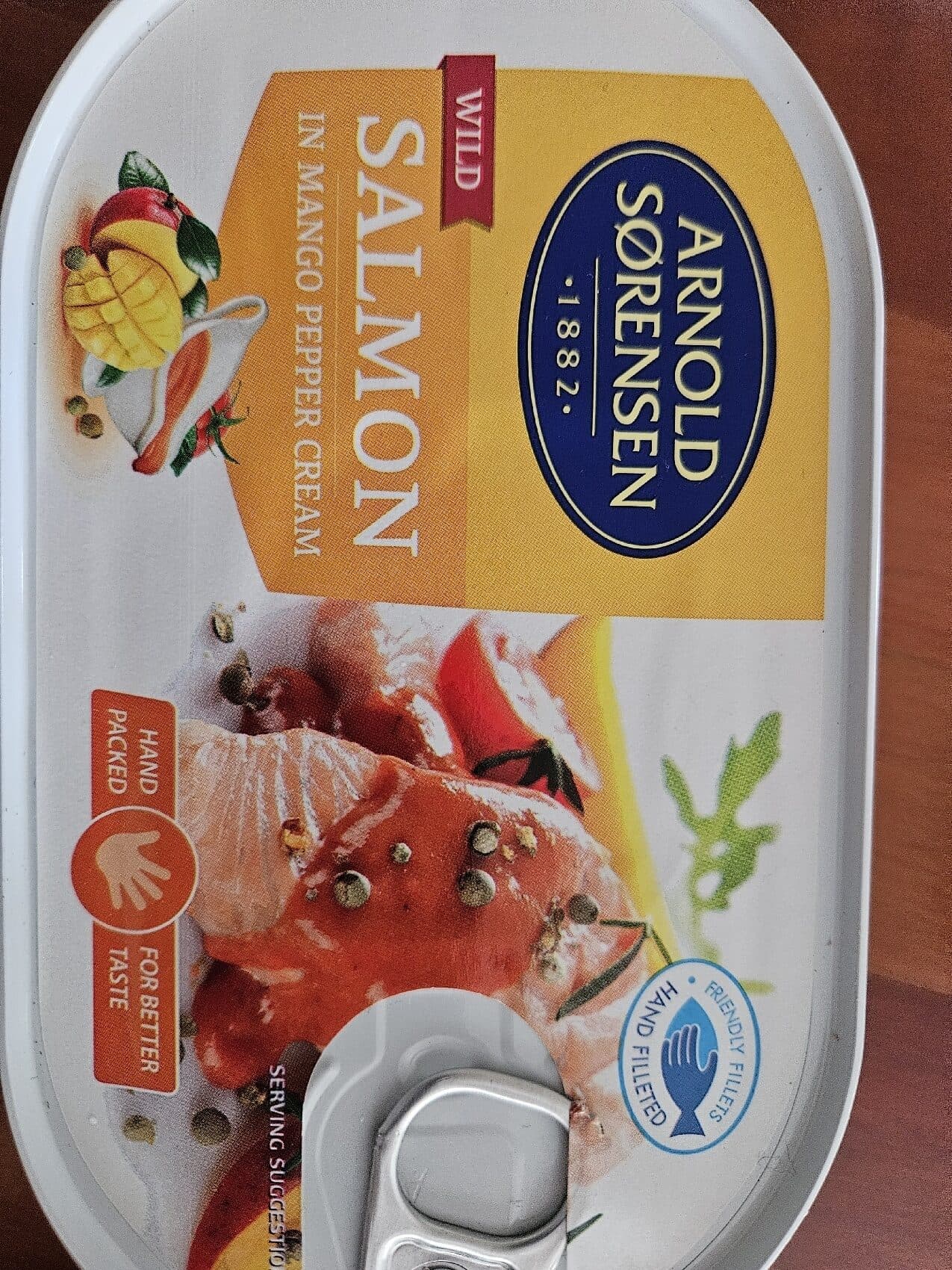 Arnold Sorensen Wild Salmon In Mango Pepper Cream packshot