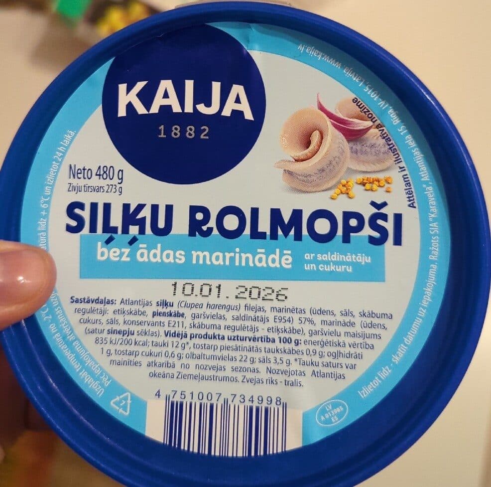 Kaija Siļķu Rolmopši packshot