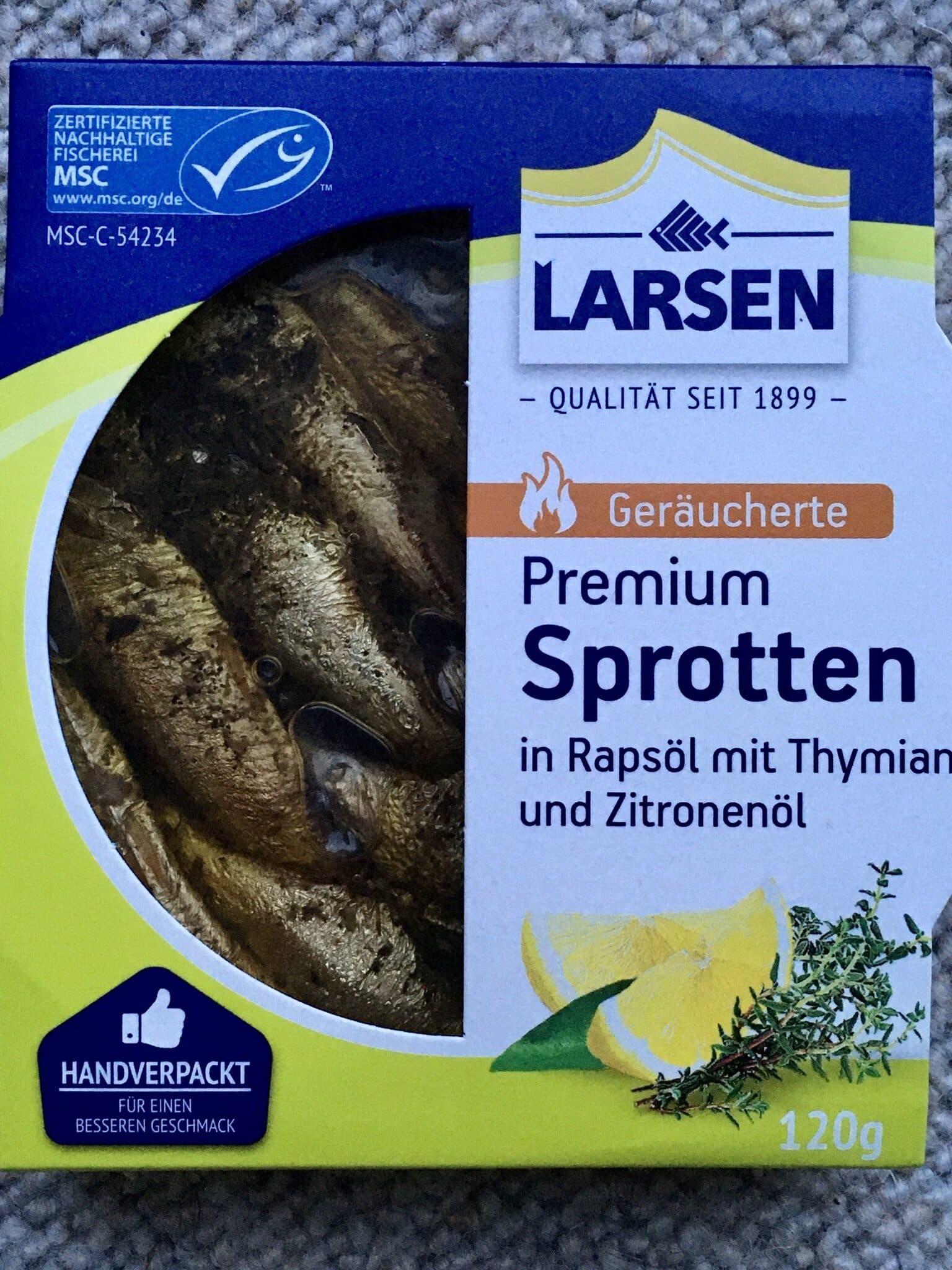 Dovgan Geräucherte Sprotten packshot