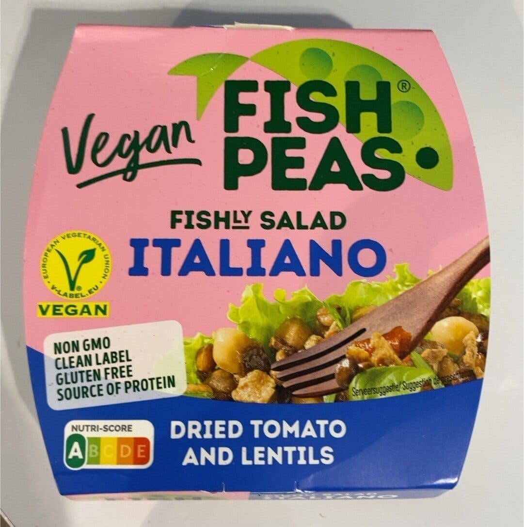 FISH PEAS Salát na italský způsob packshot