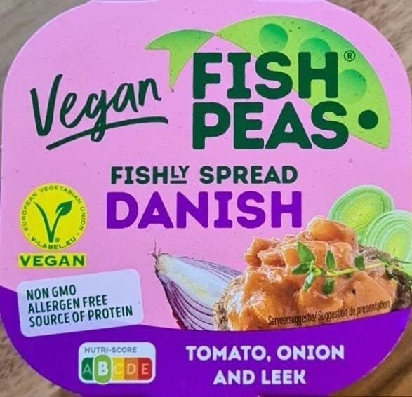 Fishly spread Danish tomato, onion and leek packshot