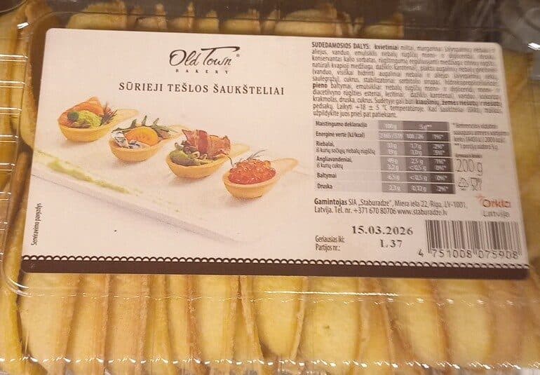 Old town bakery packshot