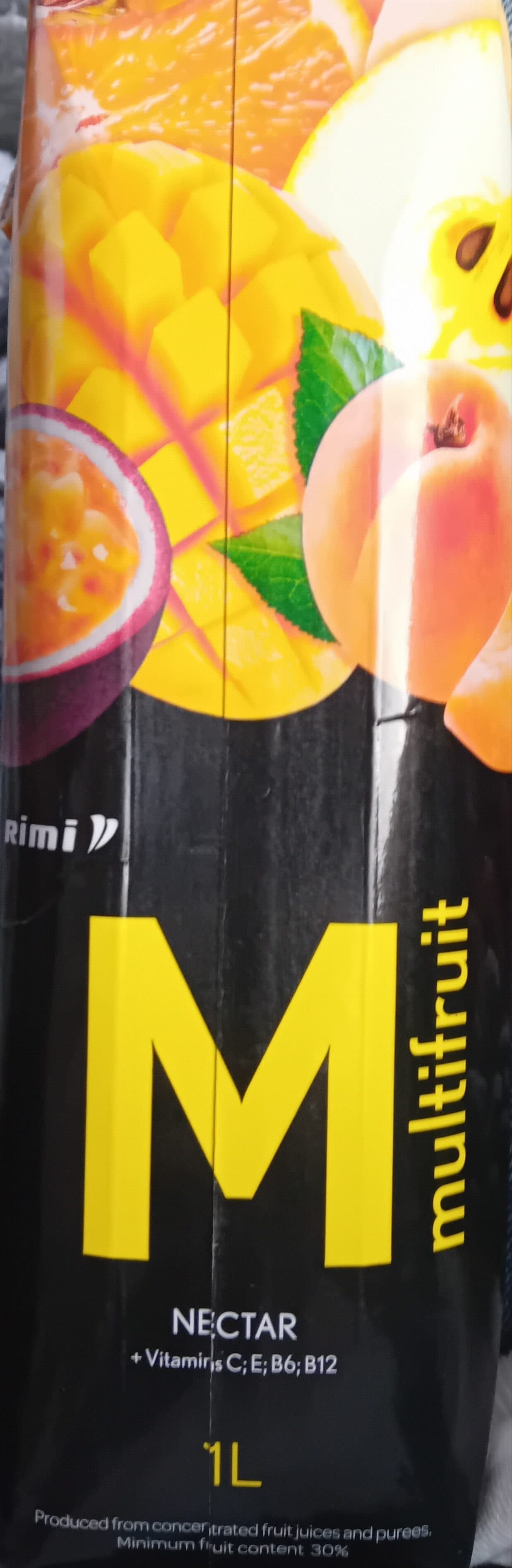 Rimi Multifruit nectar packshot
