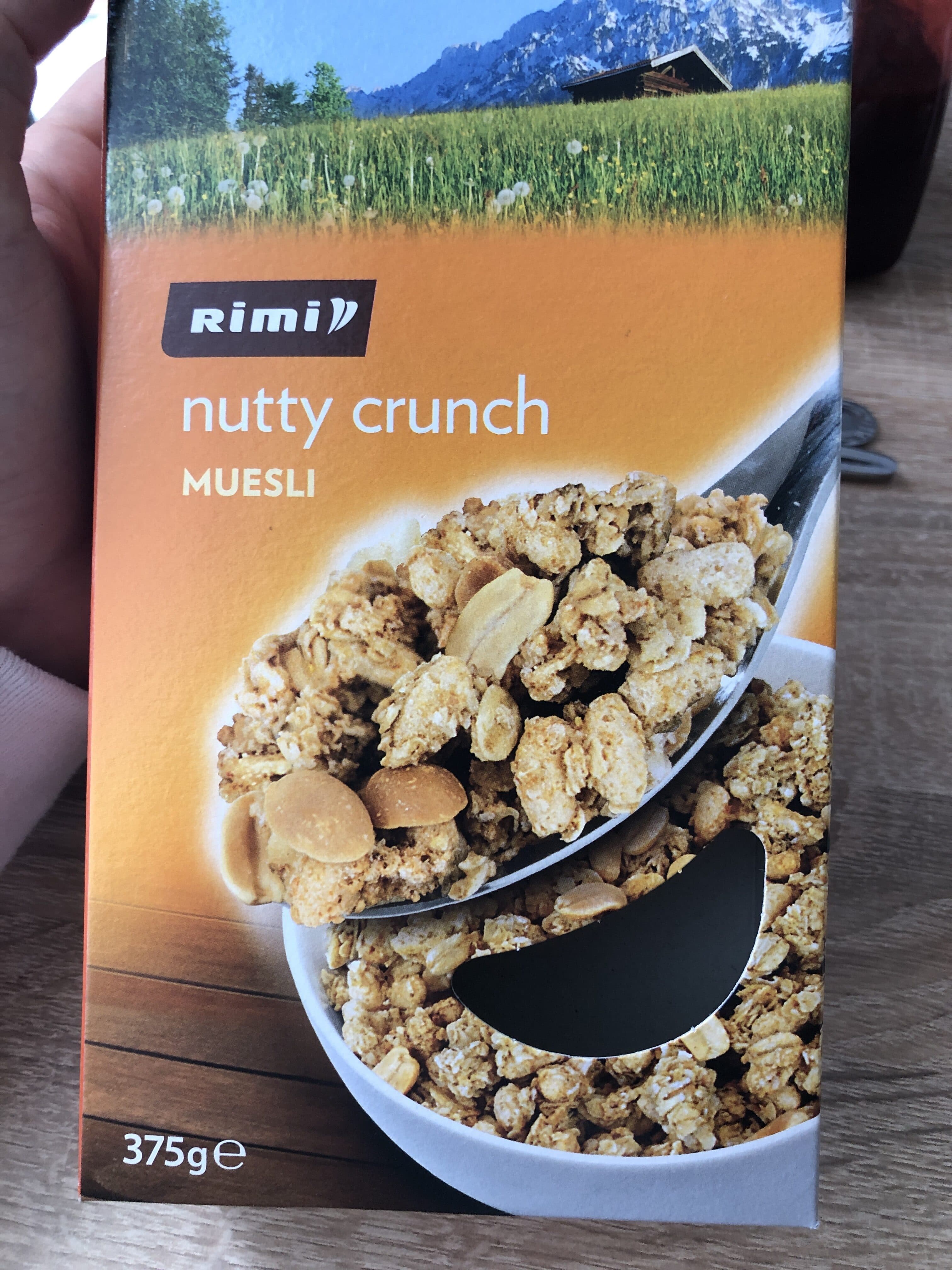 Rimi Muesli nutty crunch packshot